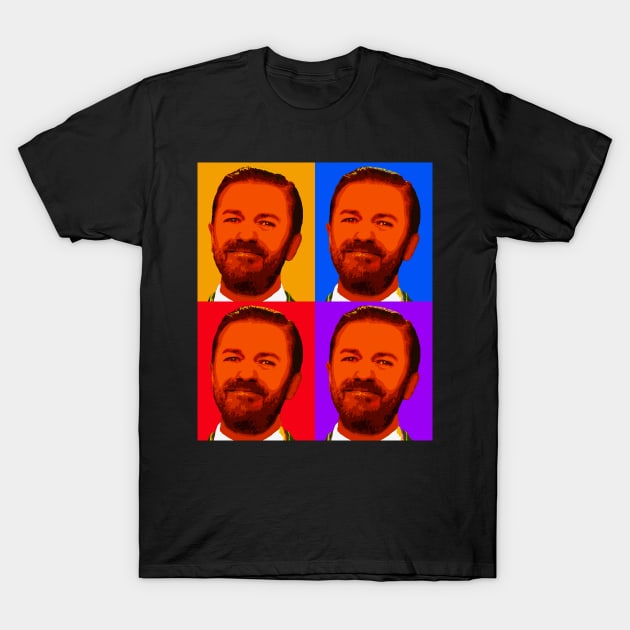 ricky gervais T-Shirt by oryan80